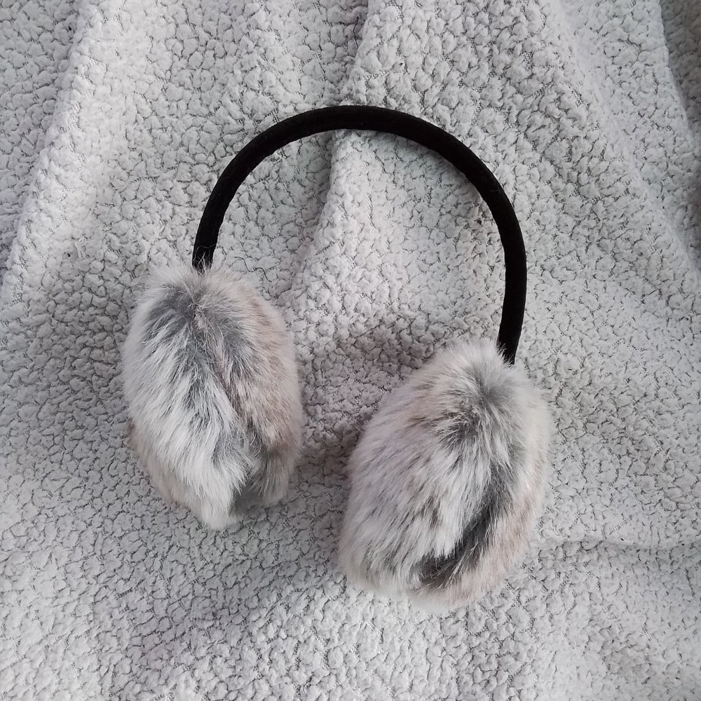 Fuzzy ear muffs